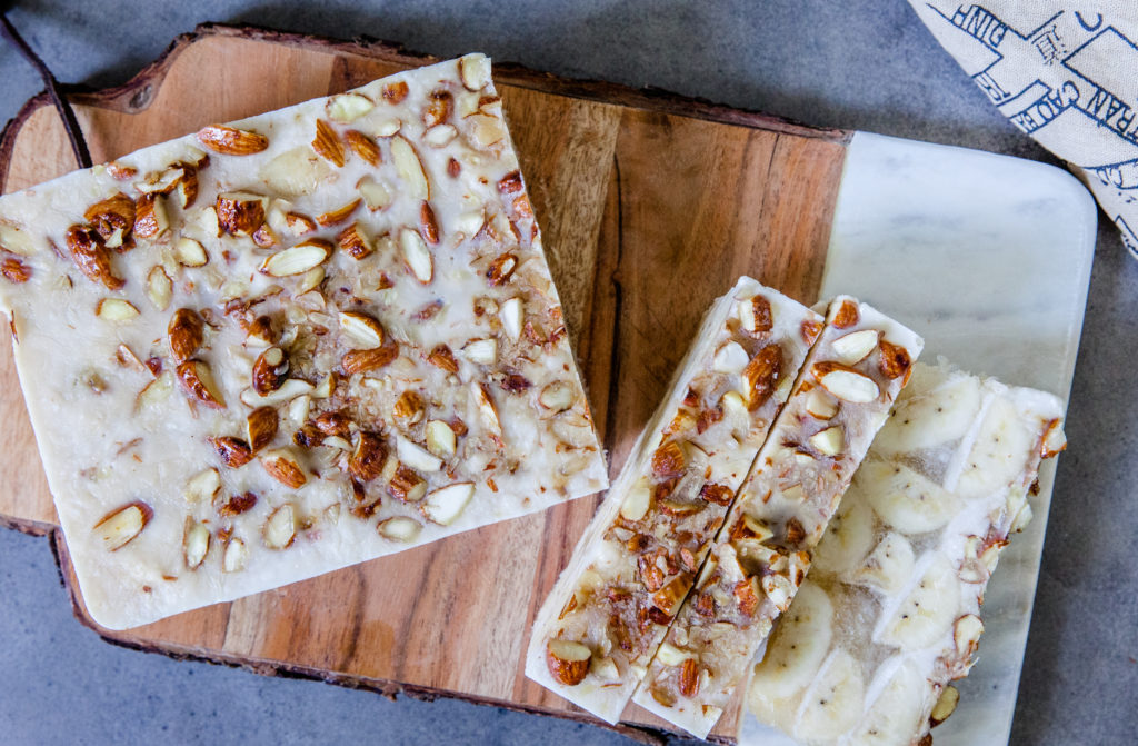 Vietnamese Coconut Banana Ice Cream Bars